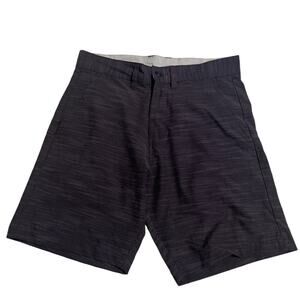 Burnside Men's Charcoal Gray Nylon Shorts Size 30